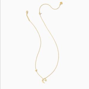 🆕Kendra Scott Gold Moon & Star pendant necklace